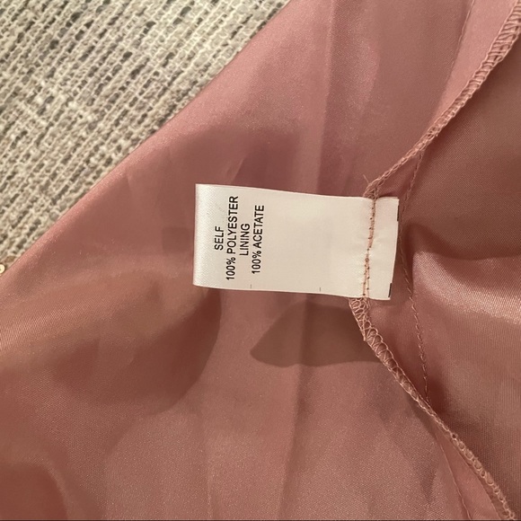 NWOT ModCloth Rose Gold Dress - Picture 6 of 7